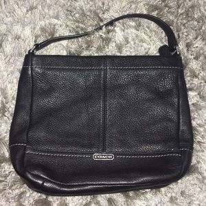 Black Leather Coach Purse